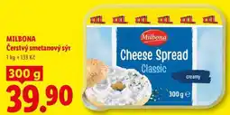 Lidl MILBONA Čerstvý smetanový sýr nabídka