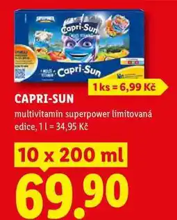 Lidl CAPRI-SUN nabídka