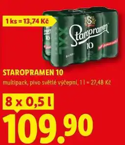 Lidl STAROPRAMEN 10 nabídka