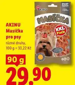 Lidl AKINU Masíčka pro psy, různé druhy nabídka