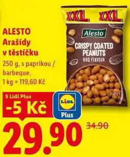 Lidl ALESTO Arašídy v těstíčku nabídka