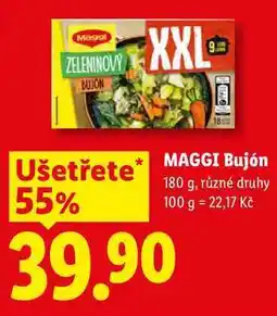 Lidl MAGGI Bujón, 180 g, různé druhy nabídka