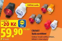 Lidl CRIVIT Sada osvětlení nabídka