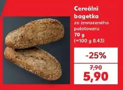 Kaufland Cereální bagetka nabídka