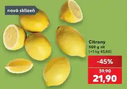 Kaufland Citrony nabídka