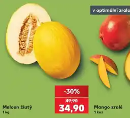 Kaufland Meloun žlutý nabídka