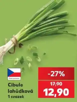 Kaufland Cibule lahůdková nabídka