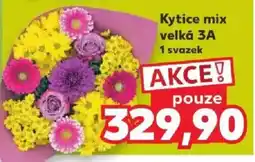 Kaufland Kytice mix velká 3A nabídka