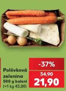 Kaufland Polévková zelenina nabídka