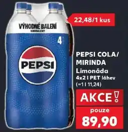 Kaufland Pepsi Cola/Mirinda Limonáda nabídka