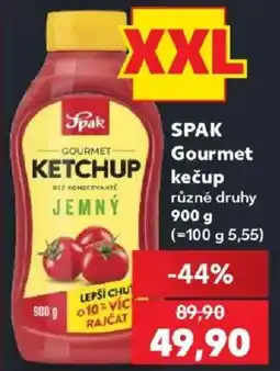 Kaufland Spak gourmet kečup jemný nabídka