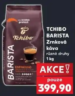 Kaufland Tchibo barista zrnková káva nabídka