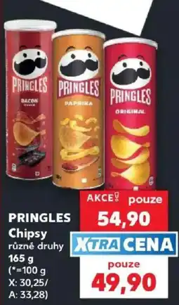 Kaufland Pringles chips různé druhy nabídka