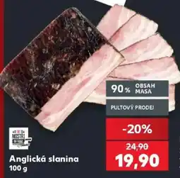 Kaufland Mistrí anglická slanina nabídka