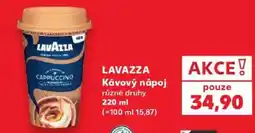 Kaufland Lavazza kávový nápoj nabídka