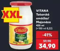 Kaufland Vitana tatarská omáčka/ majonéza nabídka