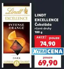 Kaufland Lindt excellence čokoláda nabídka