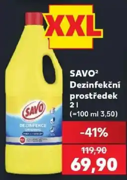 Kaufland Savo dezinfekční prostředek nabídka