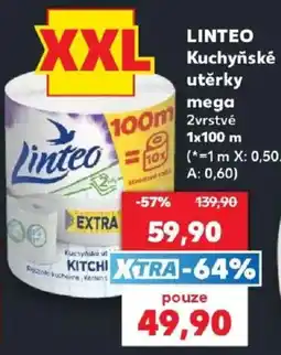 Kaufland Linteo kuchyňské utěrky mega nabídka