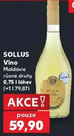 Kaufland Sollus Víno nabídka