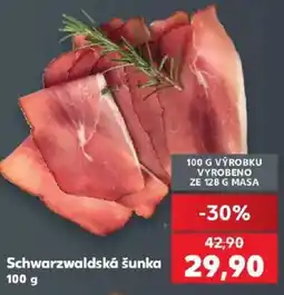 Kaufland Schwarzwaldská šunka nabídka