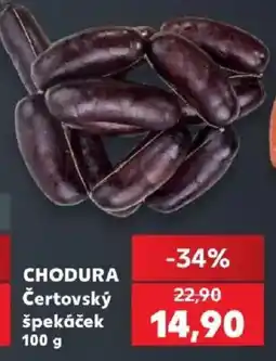 Kaufland Chodura čertovský špekáček nabídka