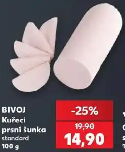 Kaufland Bivoj kuřecí prsní šunka standard nabídka