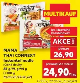 Kaufland Mama thai connext instantní nudle nabídka