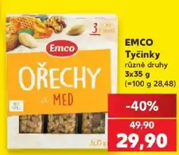 Kaufland Emco ořechy a med nabídka