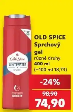 Kaufland Old Spice sprchový gel nabídka