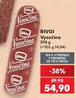 Kaufland Bivoj Vysočina nabídka
