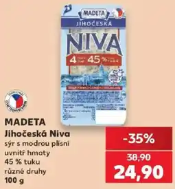 Kaufland Madeta Jihočeská Niva nabídka