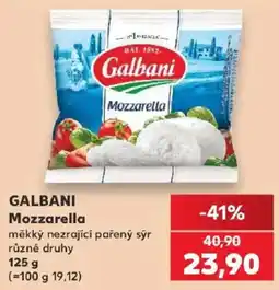 Kaufland Galbani Mozzarella nabídka
