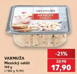 Kaufland Varmuža Mexický salát nabídka