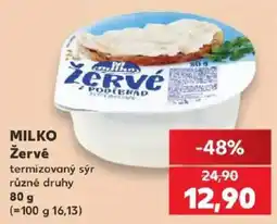 Kaufland Milko Žervé nabídka