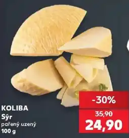 Kaufland Koliba sýr pařený uzený nabídka