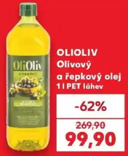 Kaufland OliOliv olivový a řepkový olej nabídka