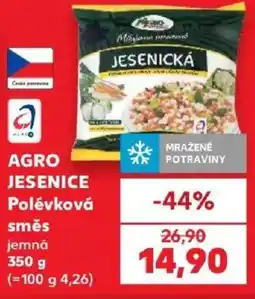 Kaufland Agro jesenice polévková směs jemná nabídka