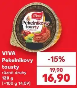 Kaufland Viva pekelnikovy tousty nabídka