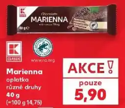 Kaufland K Classic Marienna oplatka nabídka