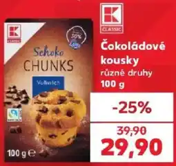 Kaufland K Classic čokoládové kousky nabídka