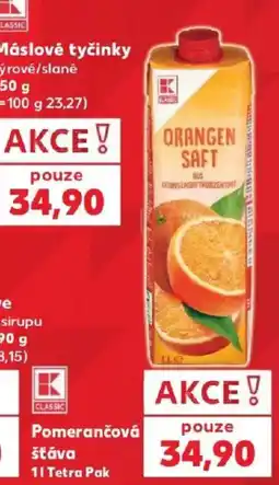 Kaufland K Classic pomerančová šťáva nabídka