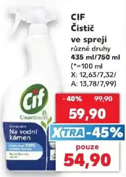 Kaufland Cif čistič nabídka