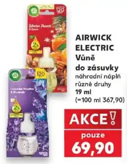 Kaufland Airwick electric vůně do zásuvky nabídka