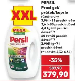 Kaufland Persil prací gel/prášek/kapsle nabídka