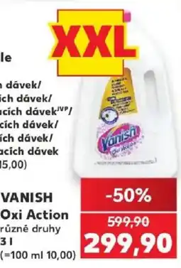Kaufland Vanish Oxi Action nabídka
