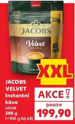 Kaufland Jacobs velvet instantní káva nabídka