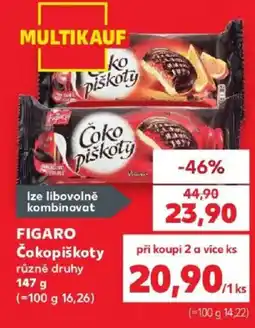 Kaufland Figaro čokopiškoty nabídka