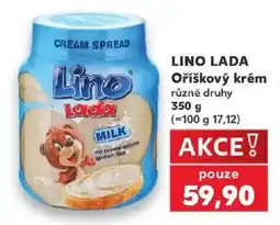 Kaufland Lino Lada oříškový krém nabídka