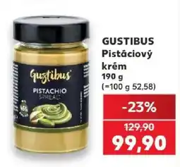 Kaufland Gustibus pistáciový krém nabídka